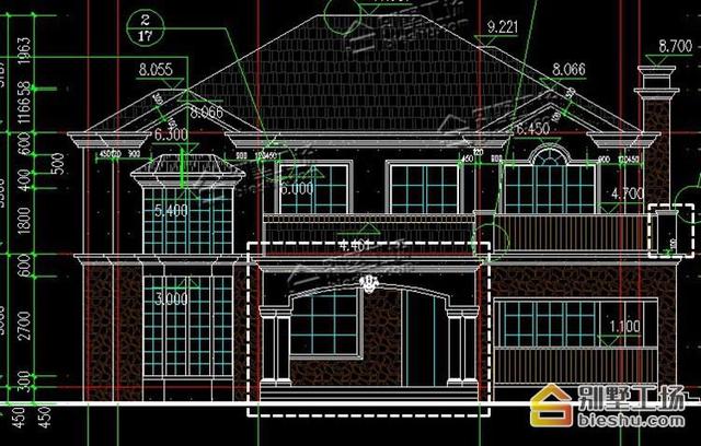 10個臥室二層別墅設(shè)計，大家庭也住得下