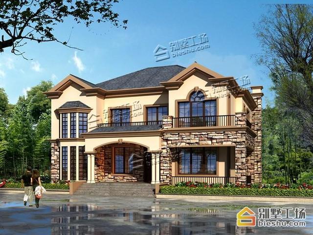 10個臥室二層別墅設(shè)計，大家庭也住得下