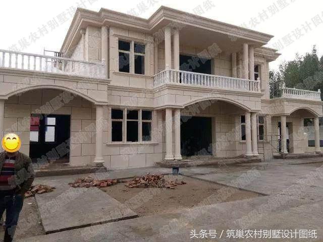 360㎡帶地下室二層農(nóng)村自建別墅方案，讓城里人羨慕吧