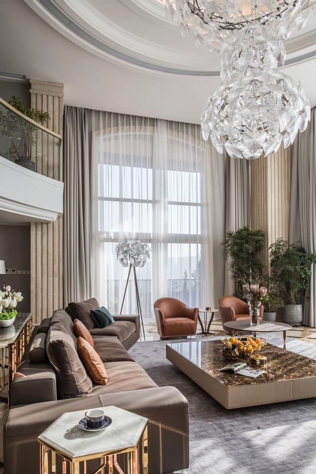 意式輕奢別墅裝修鑒賞圖，看完才知道什么是別墅