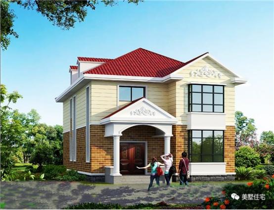 3套經(jīng)典二層小樓設(shè)計(jì)圖，款款漂亮、實(shí)用