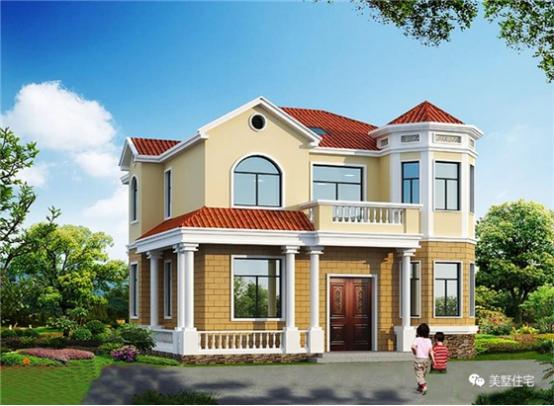 3套經(jīng)典二層小樓設(shè)計(jì)圖，款款漂亮、實(shí)用