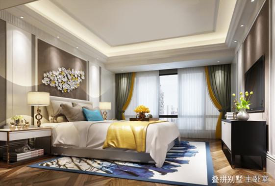 簡歐疊拼別墅裝修設計，風典雅與豪華