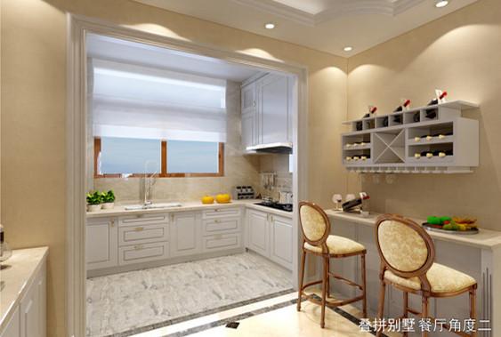 簡歐疊拼別墅裝修設計，風典雅與豪華