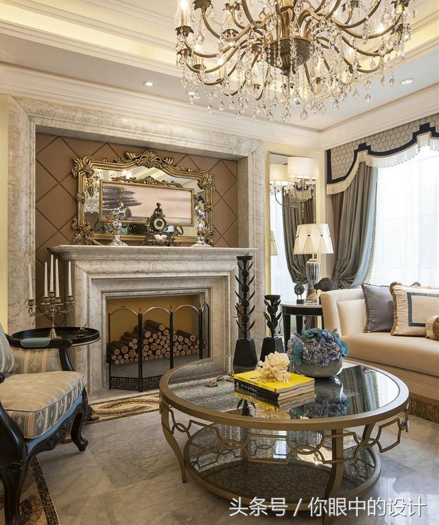 法式別墅裝修設(shè)計(jì)案例實(shí)拍，高貴、奢華、浪漫