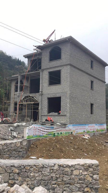 12x12農村三層樓房設計圖，帶建好的實拍照片