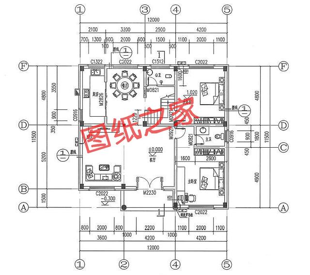 12x12農村三層樓房設計圖，帶建好的實拍照片