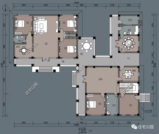 8套2024年全新設(shè)計帶堂屋別墅設(shè)計圖，看好就批地去了
