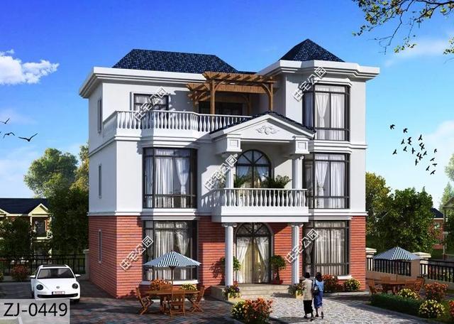 8套2024年全新設(shè)計帶堂屋別墅設(shè)計圖，看好就批地去了