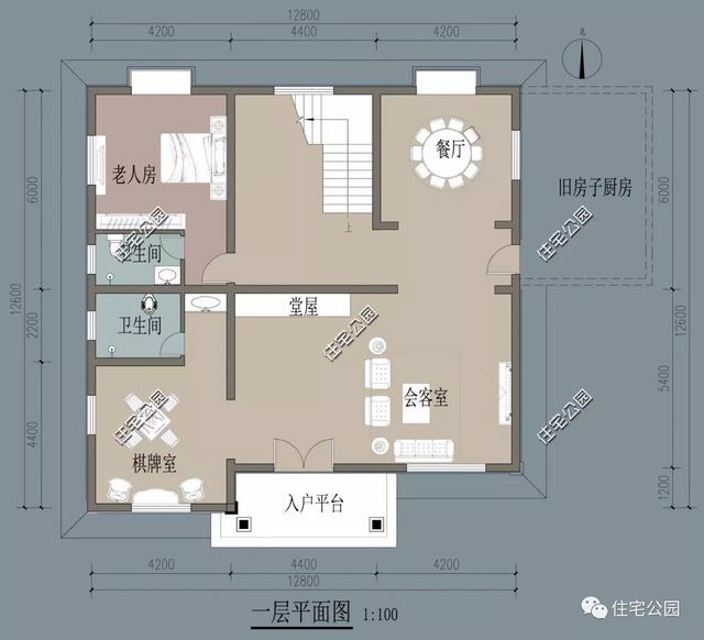 8套2024年全新設(shè)計帶堂屋別墅設(shè)計圖，看好就批地去了