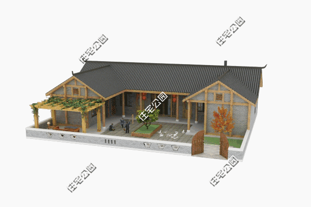 8套2024年全新設(shè)計帶堂屋別墅設(shè)計圖，看好就批地去了