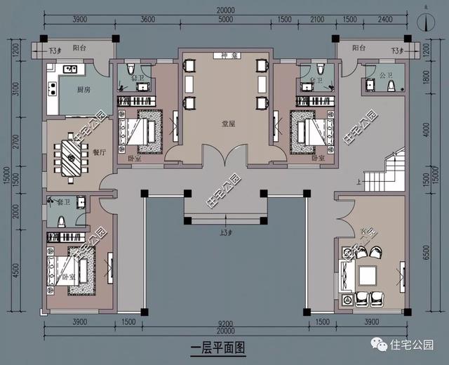 8套2024年全新設(shè)計帶堂屋別墅設(shè)計圖，看好就批地去了
