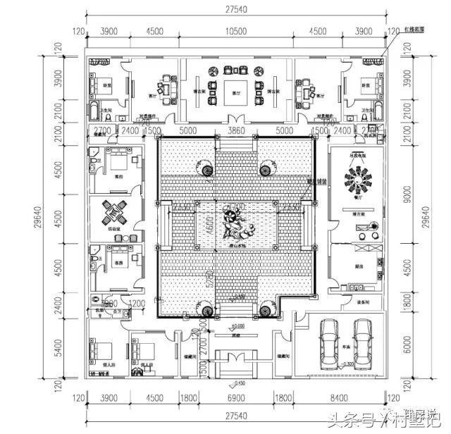四合院別墅這樣蓋才好看，蓋好能傳幾代