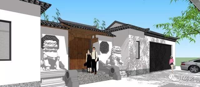 四合院別墅這樣蓋才好看，蓋好能傳幾代