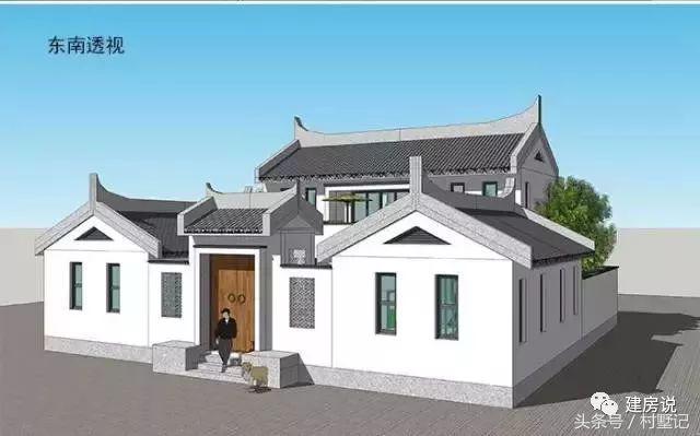 四合院別墅這樣蓋才好看，蓋好能傳幾代