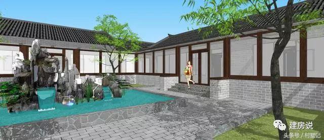 四合院別墅這樣蓋才好看，蓋好能傳幾代
