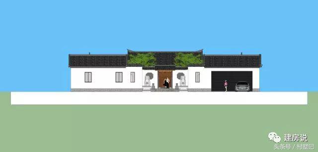 四合院別墅這樣蓋才好看，蓋好能傳幾代