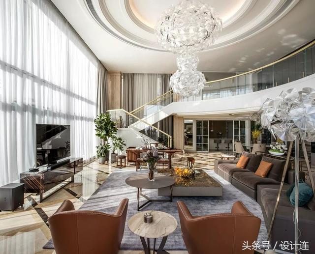 豪宅公寓裝修設(shè)計(jì)案例圖，不比別墅差