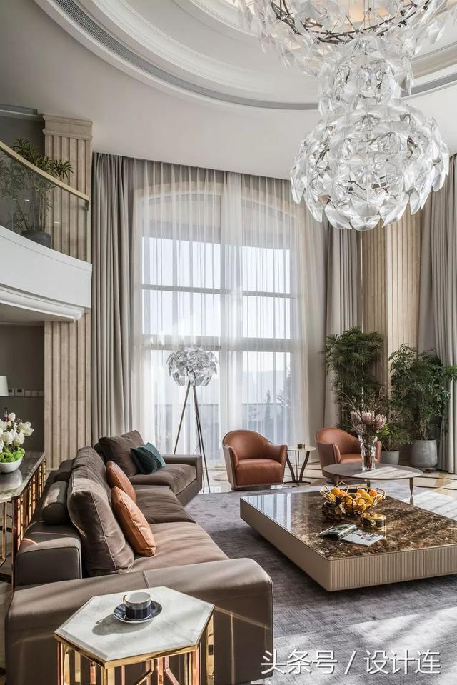 豪宅公寓裝修設(shè)計(jì)案例圖，不比別墅差