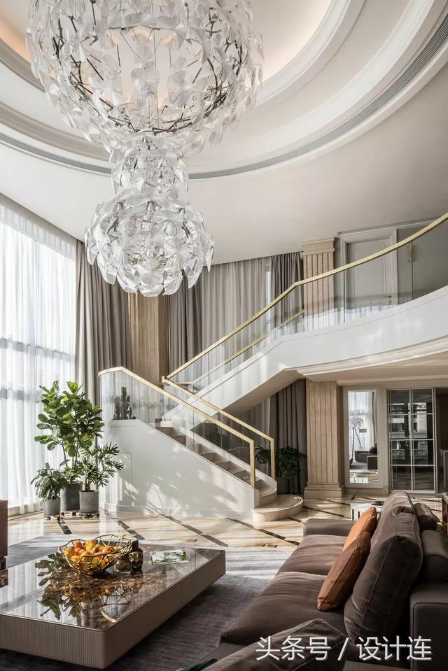 豪宅公寓裝修設(shè)計(jì)案例圖，不比別墅差