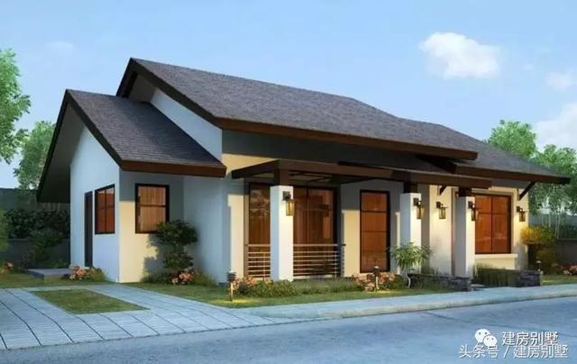 36款一層鄉(xiāng)村別墅圖片大全，時尚、精美、漂亮