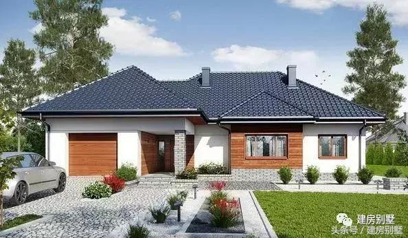 36款一層鄉(xiāng)村別墅圖片大全，時尚、精美、漂亮