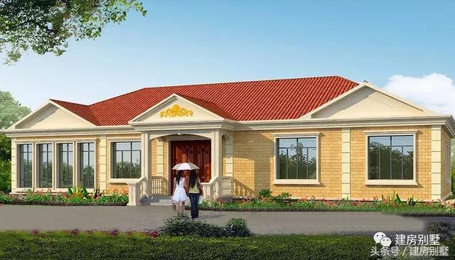 36款一層鄉(xiāng)村別墅圖片大全，時尚、精美、漂亮