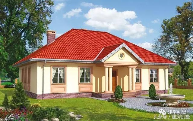 36款一層鄉(xiāng)村別墅圖片大全，時尚、精美、漂亮