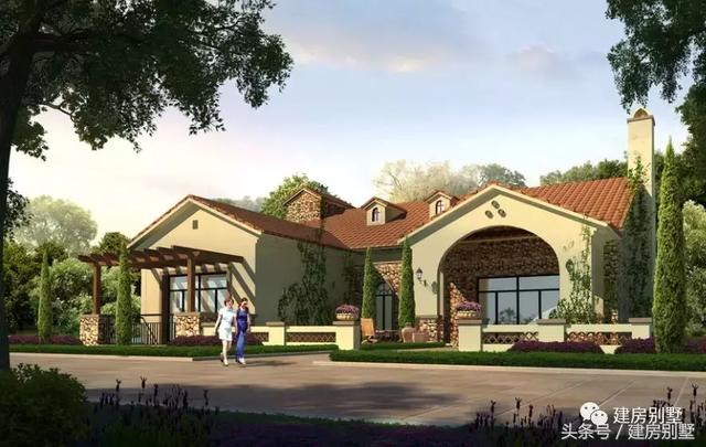 36款一層鄉(xiāng)村別墅圖片大全，時尚、精美、漂亮