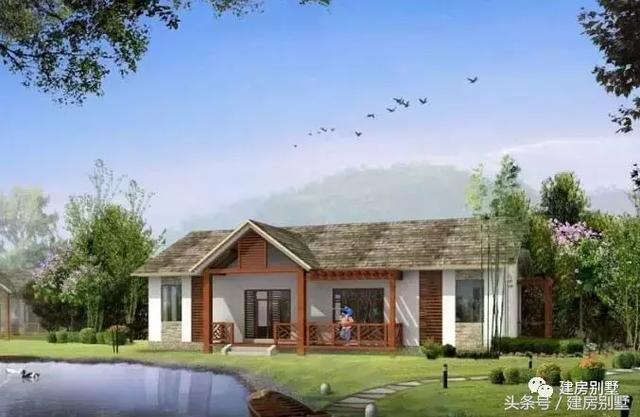 36款一層鄉(xiāng)村別墅圖片大全，時尚、精美、漂亮