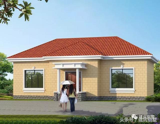 36款一層鄉(xiāng)村別墅圖片大全，時尚、精美、漂亮