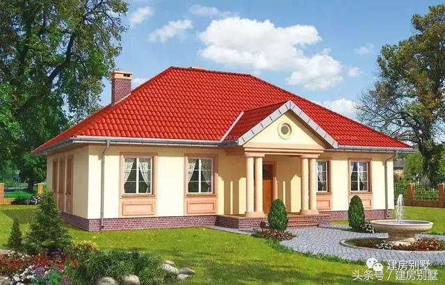 36款一層鄉(xiāng)村別墅圖片大全，時尚、精美、漂亮
