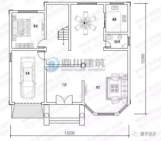 6款挑空客廳農(nóng)村別墅戶型圖，都帶大氣落地窗