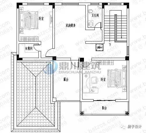 6款挑空客廳農(nóng)村別墅戶型圖，都帶大氣落地窗