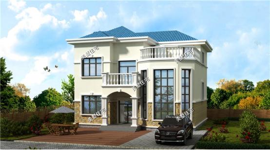 10套造價(jià)經(jīng)濟(jì)的二層小別墅，有20萬就能開工了