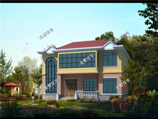 10套造價(jià)經(jīng)濟(jì)的二層小別墅，有20萬就能開工了