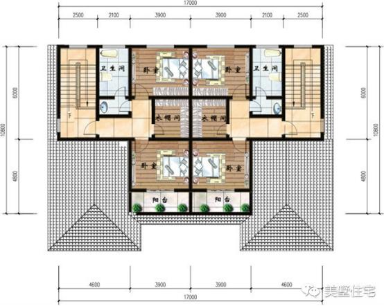 兄弟倆就該這樣自建房，2款三層雙拼樓房設(shè)計(jì)圖