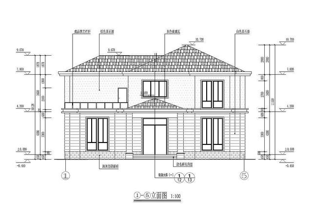 好看不貴的二層新中式別墅，帶玄關、車庫，20萬建好！
