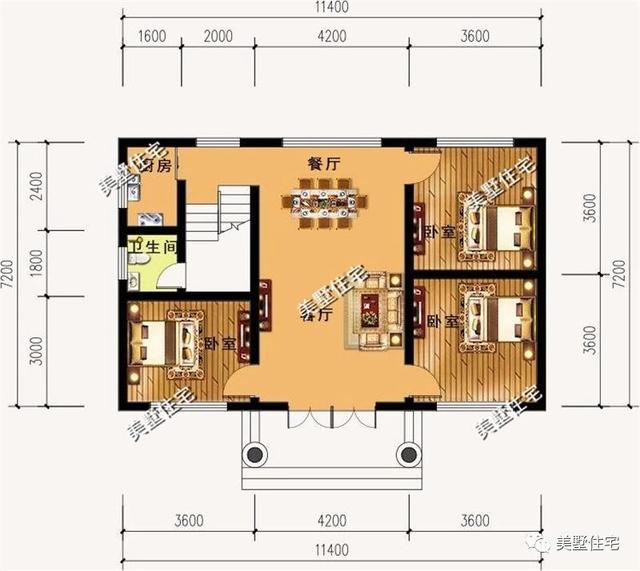 10款經(jīng)典大氣的農(nóng)村自建房戶型圖，隨便建一棟娶媳婦不愁了