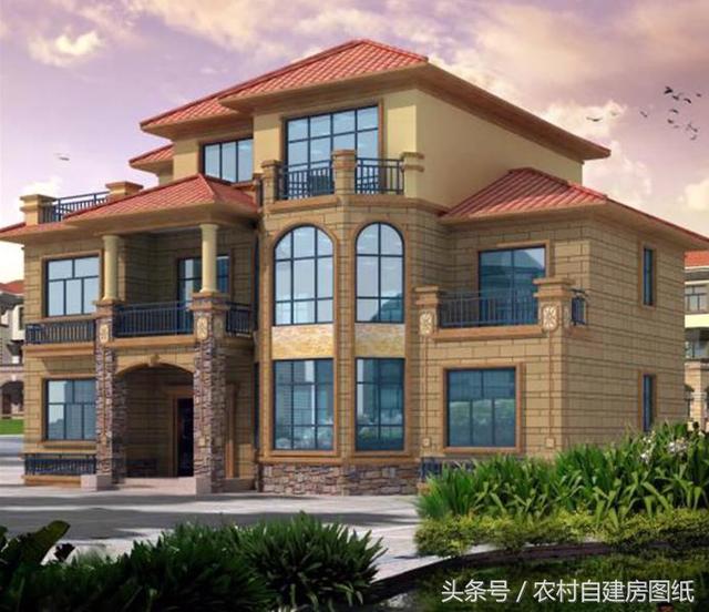 2款三層別墅施工案例實(shí)拍（附方案），看看你想建哪棟