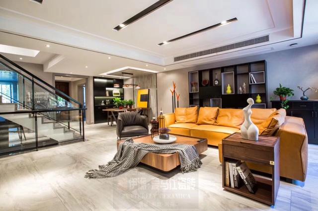 350平別墅裝修實(shí)拍照片，現(xiàn)代風(fēng)格