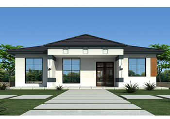 造價(jià)15萬(wàn)經(jīng)濟(jì)美觀一層農(nóng)村別墅設(shè)計(jì)圖，占地150平米