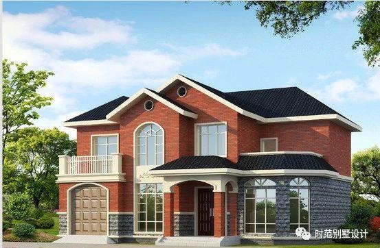 田園風(fēng)格農(nóng)村二層房屋設(shè)計圖，看著就愜意