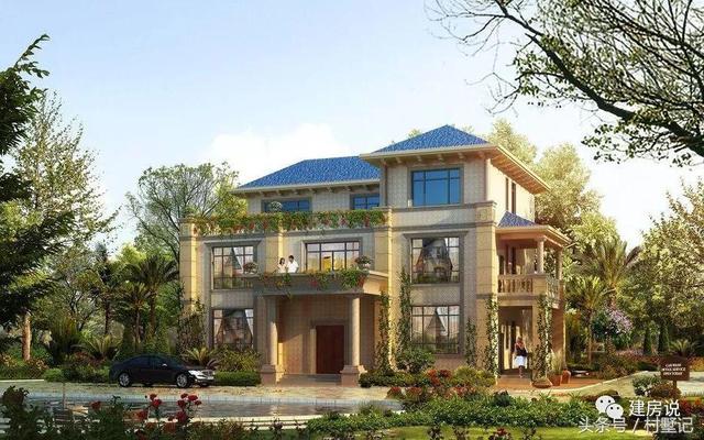 25款漂亮的自建別墅效果圖片，建房也要看顏值