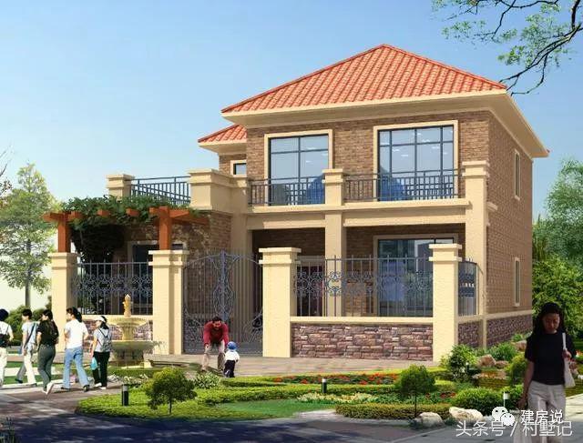 25款漂亮的自建別墅效果圖片，建房也要看顏值