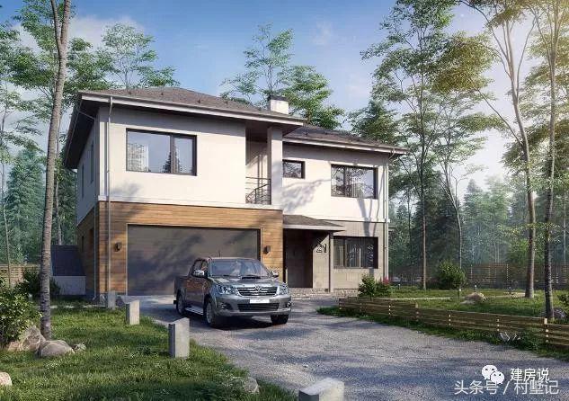 25款漂亮的自建別墅效果圖片，建房也要看顏值