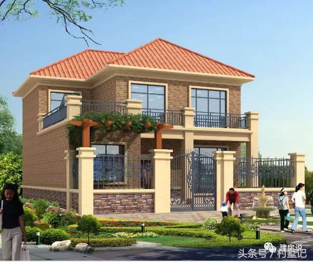 25款漂亮的自建別墅效果圖片，建房也要看顏值