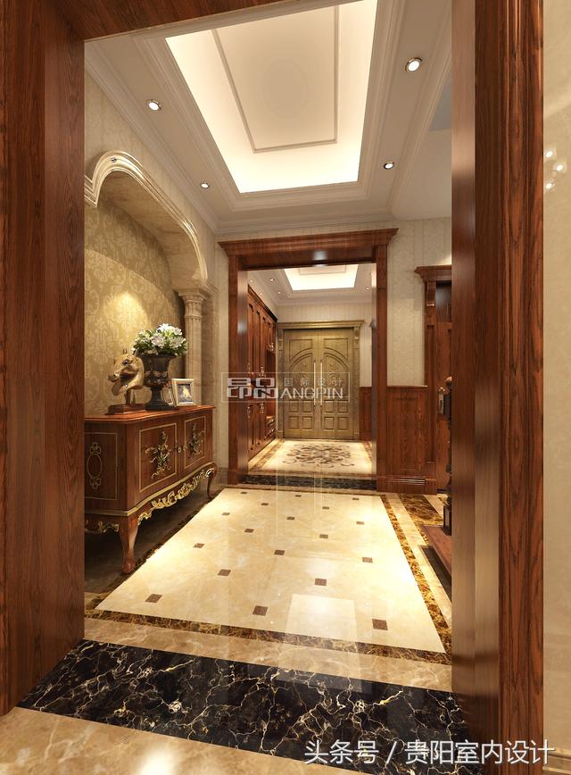 別墅室內(nèi)裝修用好石材裝飾，提升N個檔次