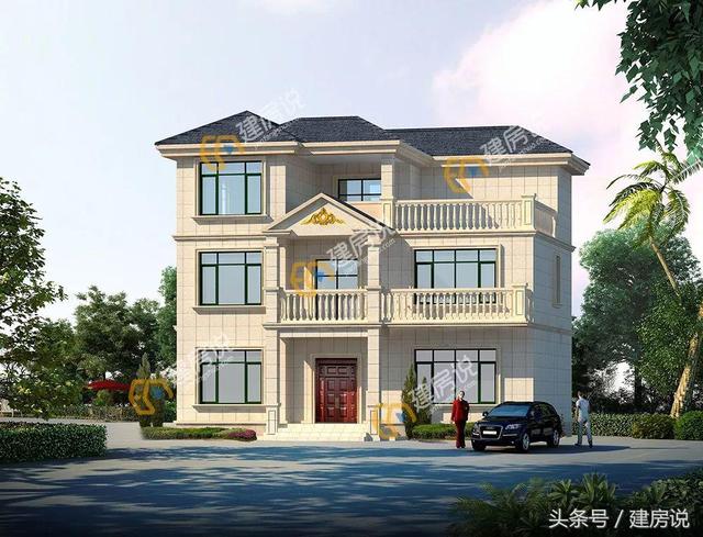 10款經(jīng)濟(jì)又好看的三層樓房設(shè)計(jì)方案，隨便挑一套建都是經(jīng)典