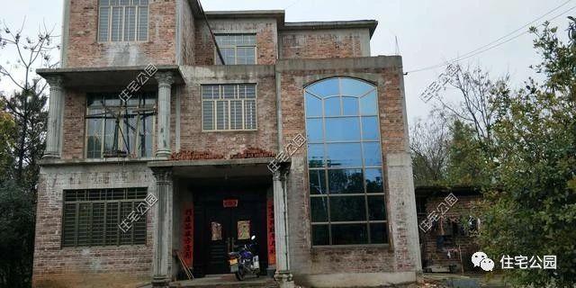 湖南農村蓋別墅過程實拍，附方案圖和建好實景照片